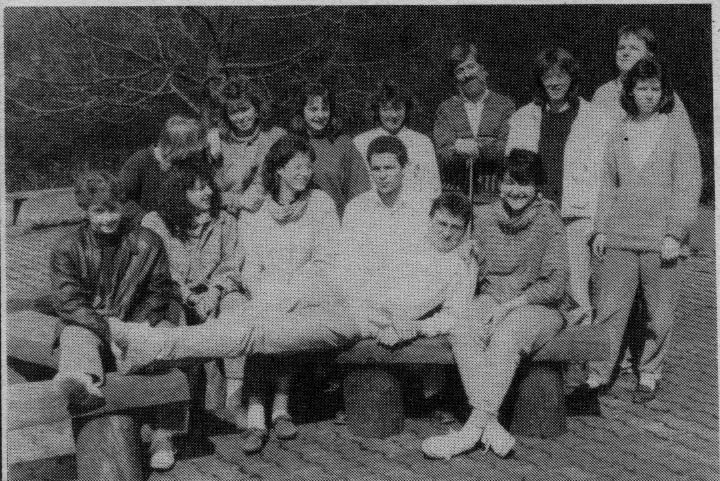 Bio-LK im Abitur-Jahrgang 1989 am Ganerben-Gymnasium Künzelsau